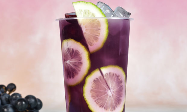 舞茶道的蓝莓果汁